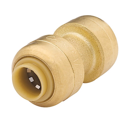 Sharkbite SharkBite 1/4 in. Push X 1/4 in. D Push Brass Coupling U004LFA